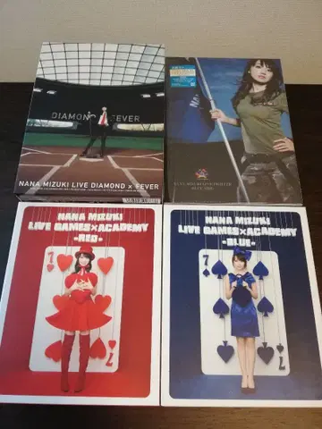 미즈키 나나 라이브 BD DVD 4세트 묶음 판매