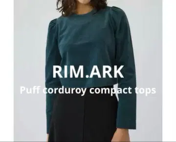 RIM.ARK 25AW 퍼 코듀로이 컴팩트 탑스