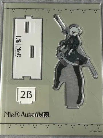 2B 아크릴 스탠드 NieR 15th 꺼지지 않는 기록 2차 전시회