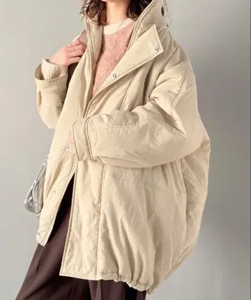 클래식 엘프 옷깃 리브 충전솜 몬스터 코트