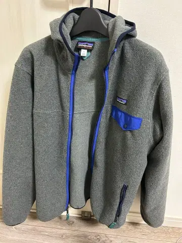 [ 새상품급 ] Patagonia 신틸라 플리스 자켓 그레이/블루 남성용