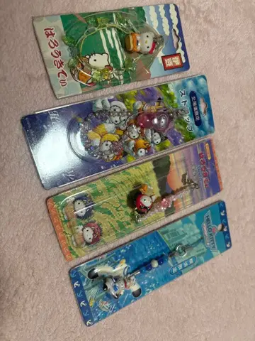 헬로키티 라벤더 스트랩 홋카이도 한정