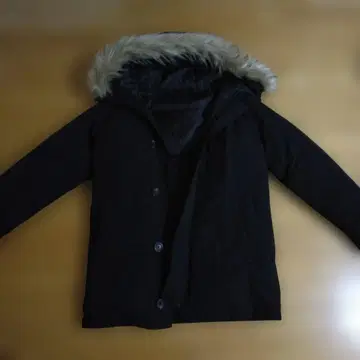 GU 다운 자켓 블랙