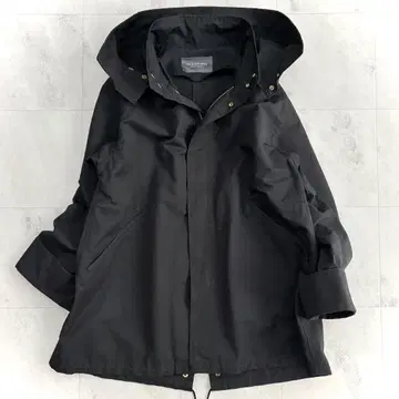 새상품급 스픽 앤 스팬 그로그랭 후디 코트 블랙