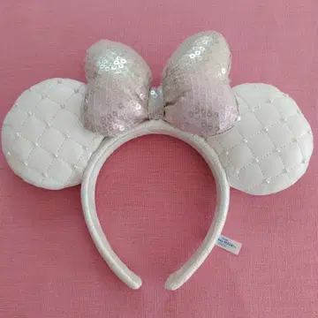 미키마우스 모양 머리띠 베이지