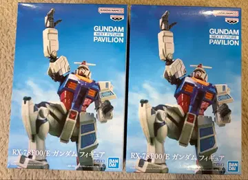 남코 한정판 RX-78F00/E 건담 피규어 오사카 만박 2개 세트