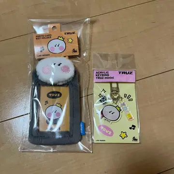 TRUZ minini 포토 카드 키링 요치