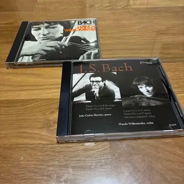 완다. 비우코미르스카 바흐 무반주 바이올린 2장 일괄 판매