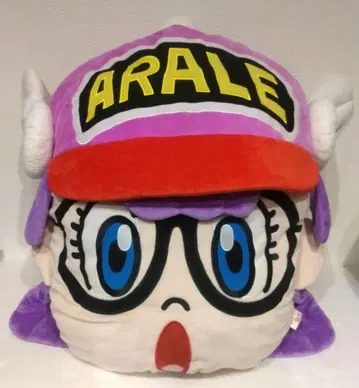 Dr. 슬럼프 아라레짱 특대형 BIG 페이스 쿠션 봉제 인형