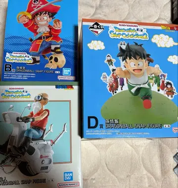 드래곤볼 제일복권 거북선인 피규어 손오반 피규어 손오공 피규어