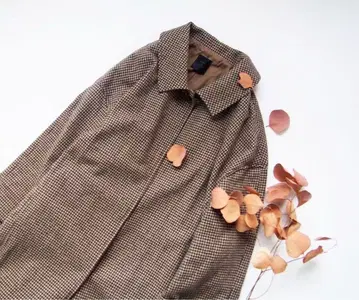 늑대와 올빼미 벌룬 코트 하운드투스 브라운 오로네 휴일과 시