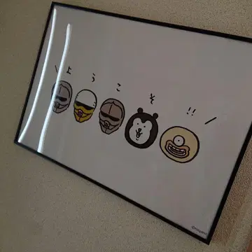 치이카와 나가노전 A2 포스터 액자 포함 12월 15일까지 판매