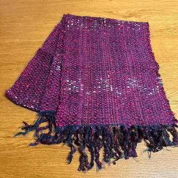 단직 머플러 핸드메이드