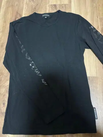 엠포리오 아르마니 블랙 긴팔 셔츠 M