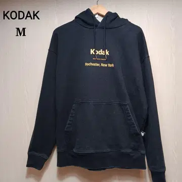KODAK 후드티 M 블랙 한국 브랜드