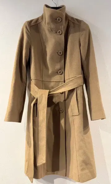 [ 가격 인하 ] 바니스뉴욕 스탠드 카라 울 코트