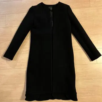 YOKO CHAN 블랙 롱 코트