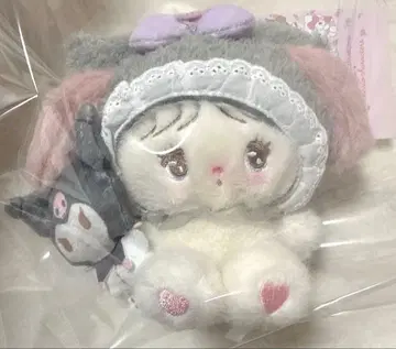 산리오 쿠로미 mikko 수플레 콜라보 마스코트 홀더 봉제 인형