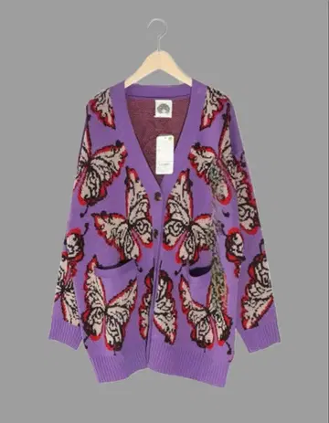 스칼라 133747: 나비 패턴 니트 가디건