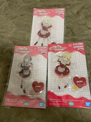 학원 아이돌 마스터 스탠드 포함 빅 아크릴 플레이트 스위트 스트로베리