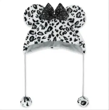 레오파드 무늬 팬캡