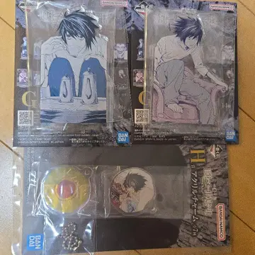 미개봉 새상품 데스노트 제일복권 G상 L 아크릴 스탠드 엘