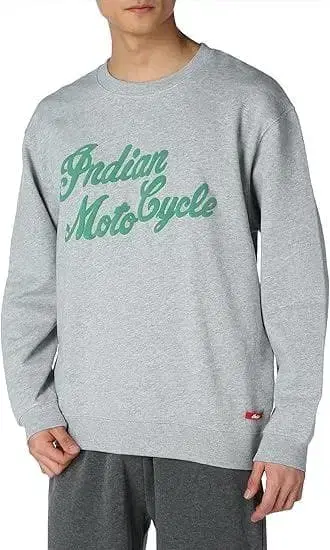 새상품 Indian Motocycle 그레이 맨투맨 트레이닝복 XL