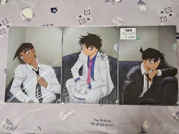 명탐정 코난 클리어 파일 세트 남도일/괴도 키드/하인성