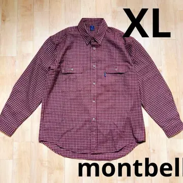 몽벨 montbell 위클론 울 트레일 셔츠 아웃도어 XL