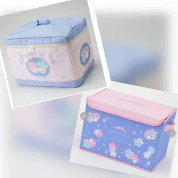 산리오 리틀트윈스타 키키라라 뚜껑 수납 박스