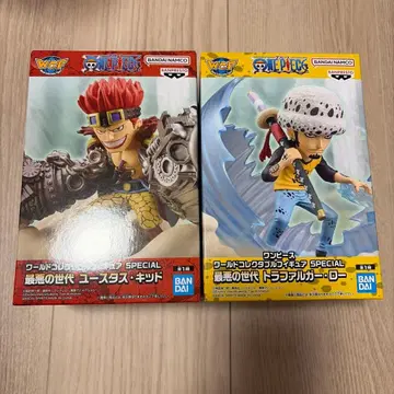 월드 컬렉션 원피스 유스타스 키드 트라팔가 로 피규어 세트