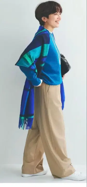 베이지 와이드 팬츠 사이즈 38