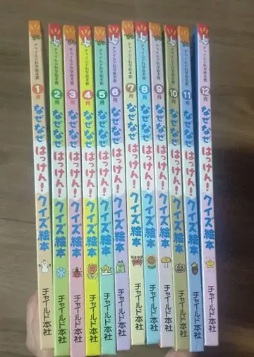 왜왜 발견 퀴즈 그림책 전 12권