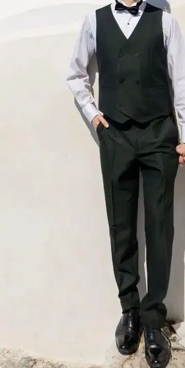 턱시도 3종 세트 그린 XL 사이즈