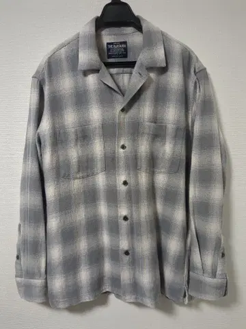 알래스칸 나노 유니버스 옴브레 체크 플란넬 셔츠