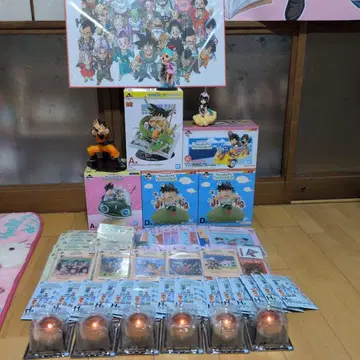 제일복권 드래곤볼 관련 묶음 판매.