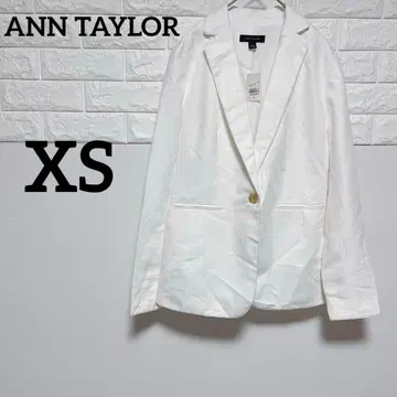 [ ANN TAYLOR ] XS 테일러드 자켓 화이트 엘레강트