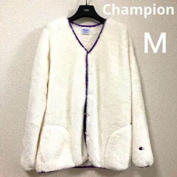 챔피온 자켓 보아 플리스 M 화이트 새상품급