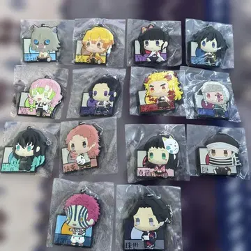 귀멸의 칼날 제일복권 쵸코놋코 러버 스트랩