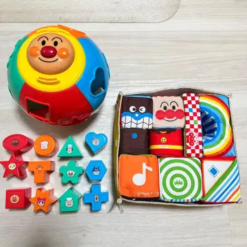 호빵맨 동글동글 퍼즐 부드러운 말랑 블록