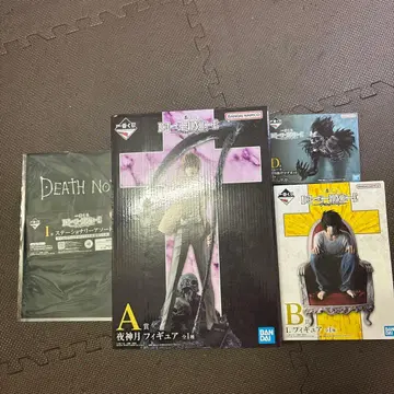 제일복권 데스노트 A상 B상 D상 I상 세트 야가미 라이토 L 류크