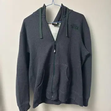 THE NORTH FACE 그레이 풀 집업 후드티 M
