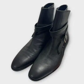 [ 새상품급 ] Lui's 루이스 조퍼 부츠 42 가죽 벨트 블랙