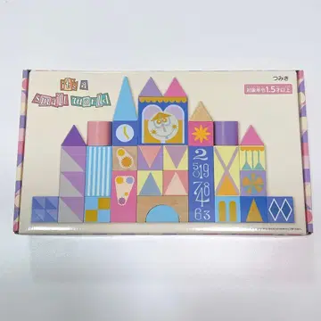 디즈니 리조트 한정판 이츠 어 스몰 월드 스모와 츠미키 쌓기 놀이