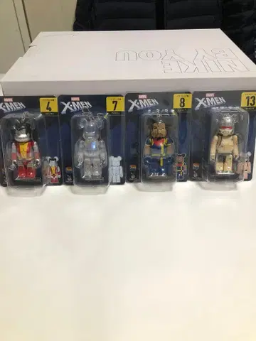 MARVEL BE@RBRICK X-MEN 4, 7, 8, 13