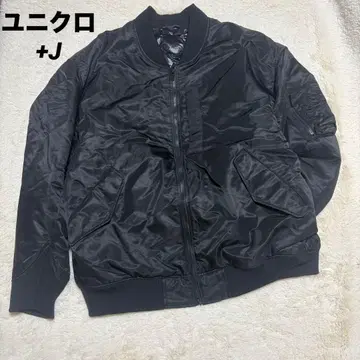 새상품급 유니클로 +J 하이브리드 다운 오버 사이즈 질 샌더 블랙