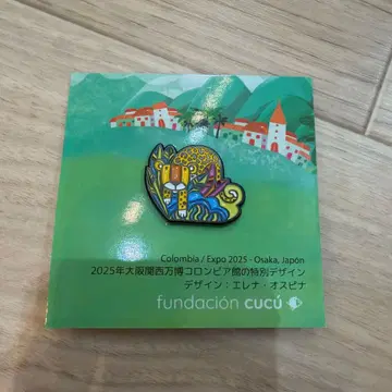 컬럼비아 2025 오사카 만국박람회 핀 배지 핀즈