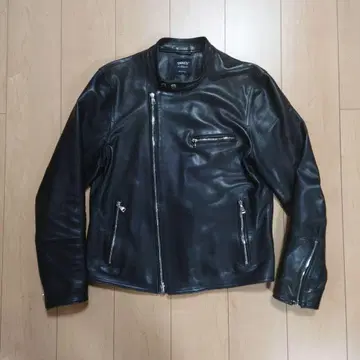 [새상품급] 엠메티 조세프 50 가죽 라이더 자켓 블랙