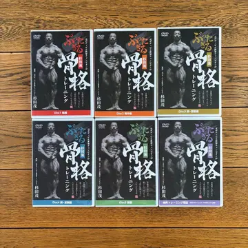 새상품급 스기타류 골격 트레이닝 DVD 6장 세트 스기타 시게루