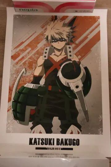 나의 히어로 아카데미아 히로아카 바쿠고 카츠키 A3 포스터 & 액자